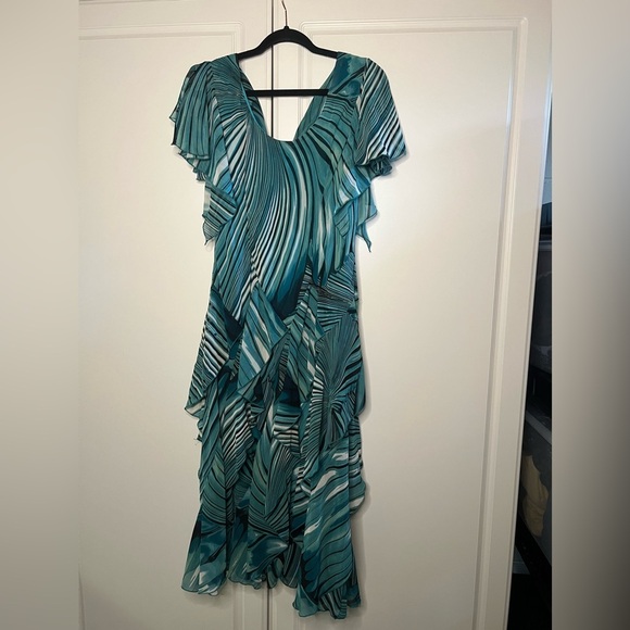 Y2K vintage Fairy Ruffle Formal Dress - Picture 11 of 14